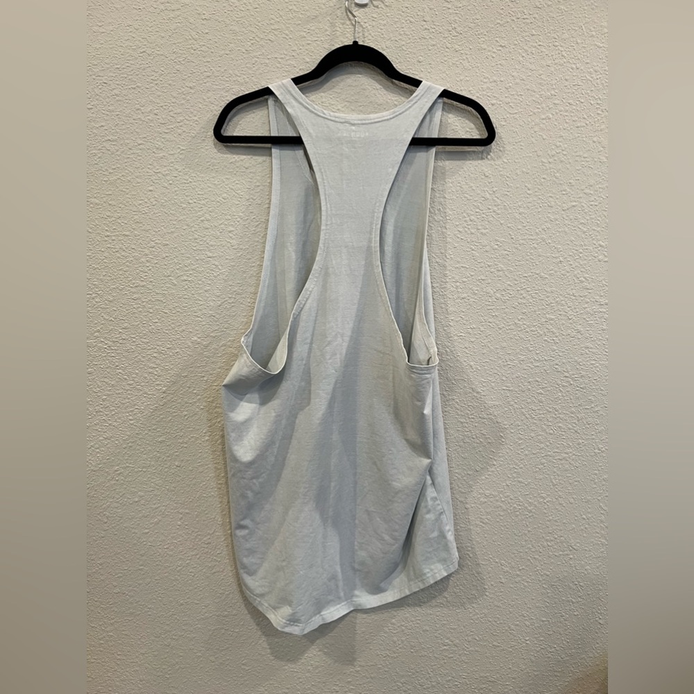 #632 YoungLa mens muscle tank top blue Size XXL - Picture 2 of 5